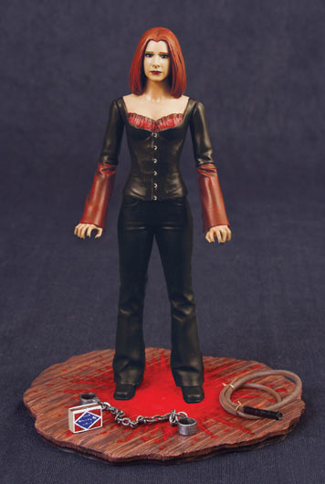 BUFFY THE VAMPIRE SLAYER PREVIEWS EXCLUSIVE DOPPLEGANGLAND WILLOW ACTION FIGURE
