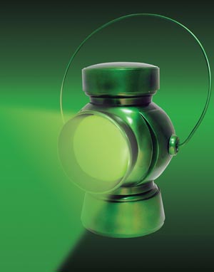 GREEN LANTERN HAL JORDAN POWER BATTERY MINI-PROP Replica