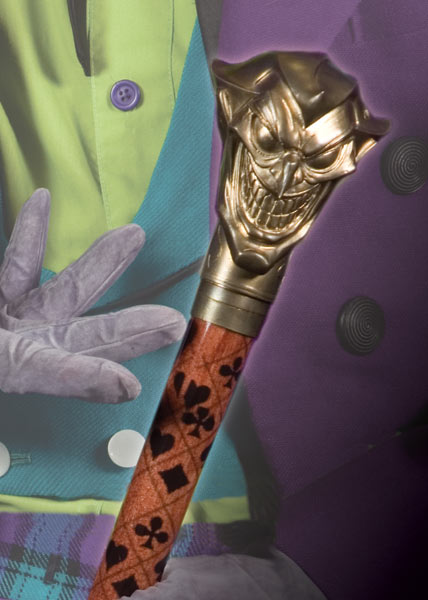 JLA TROPHY ROOM: THE JOKER CANE PROP REPLICA