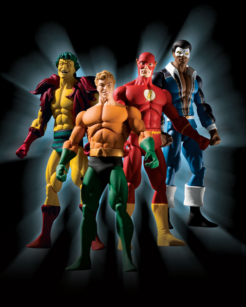 THE HISTORY OF THE DC UNIVERSE SERIES 2 ACTION FIGURES