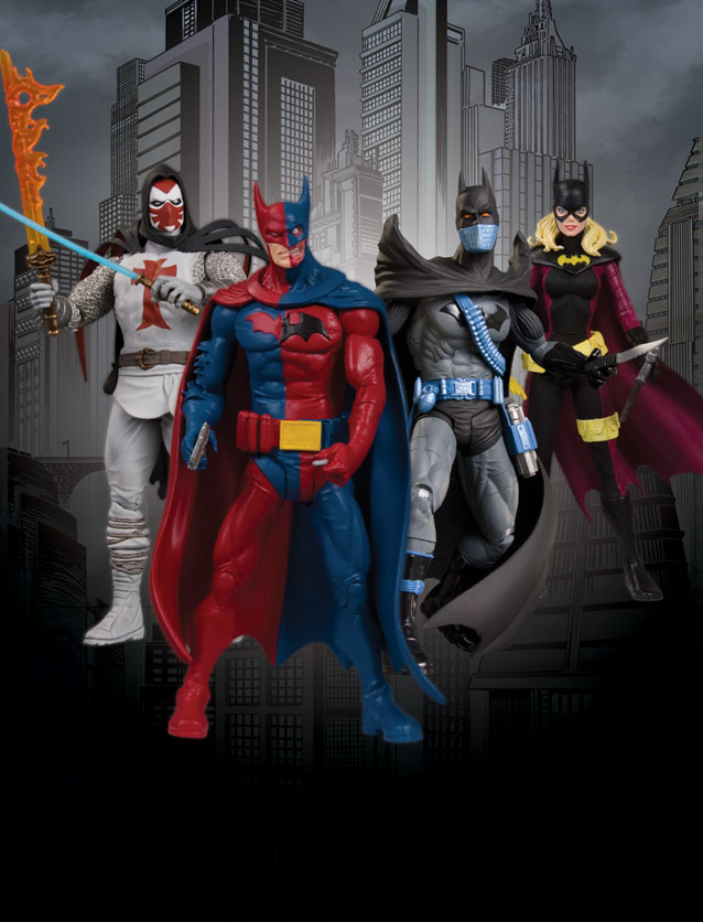 BATMAN REBORN SERIES 1 ACTION FIGURES