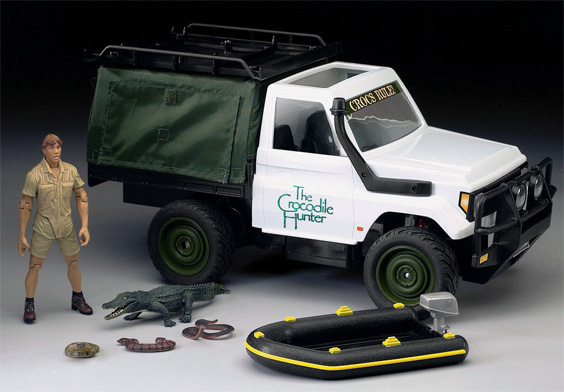 Crocodile hunter sales action figure