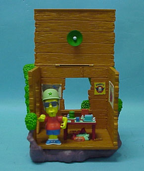 bart action figure and treehouse playset