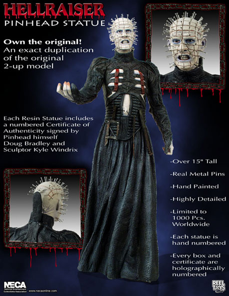 pinhead statue