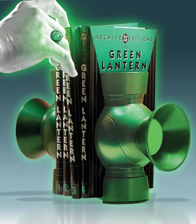 GREEN LANTERN: HAL JORDAN POWER BATTERY BOOKENDS