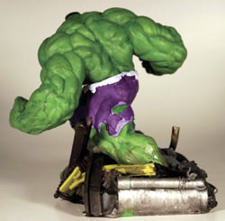 hulk diorama