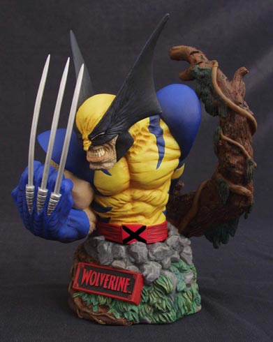 MARVEL UNIVERSE SAM KEITH WOLVERINE BUST