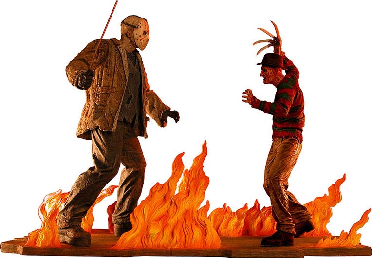 Freddy vs Jason Action Figures
