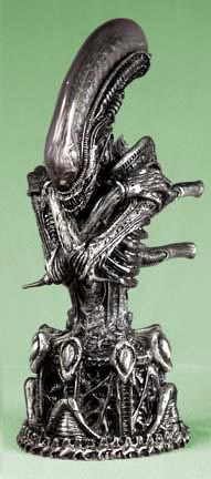 Pewter Alien mini bust
