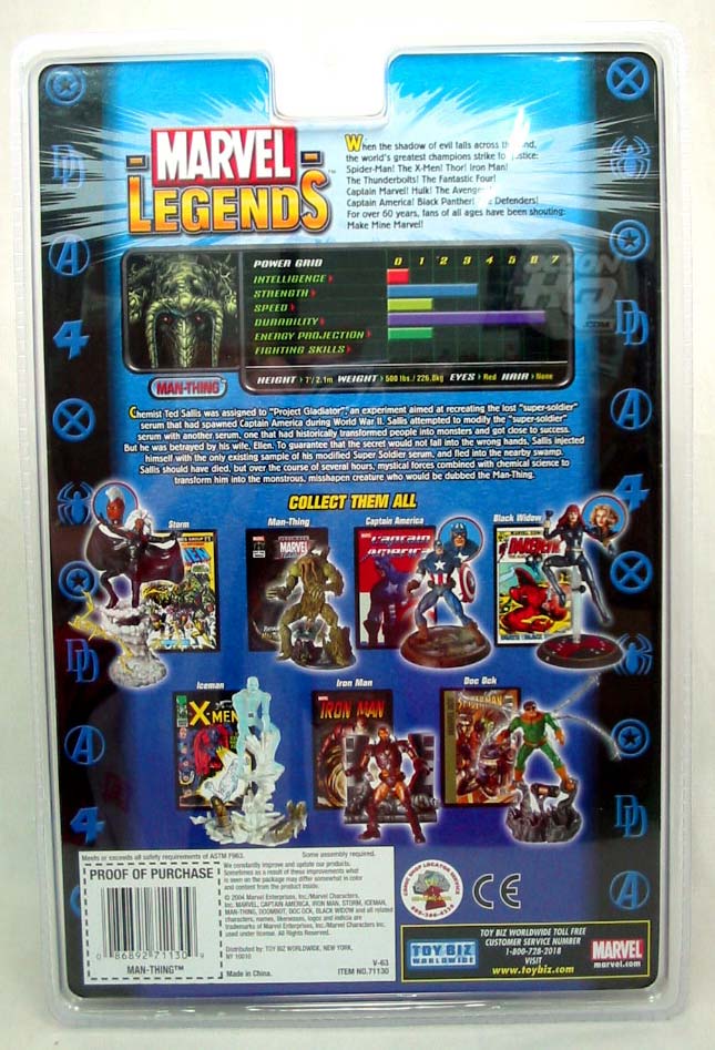 Carded Marvel Legends 8 Action Figures