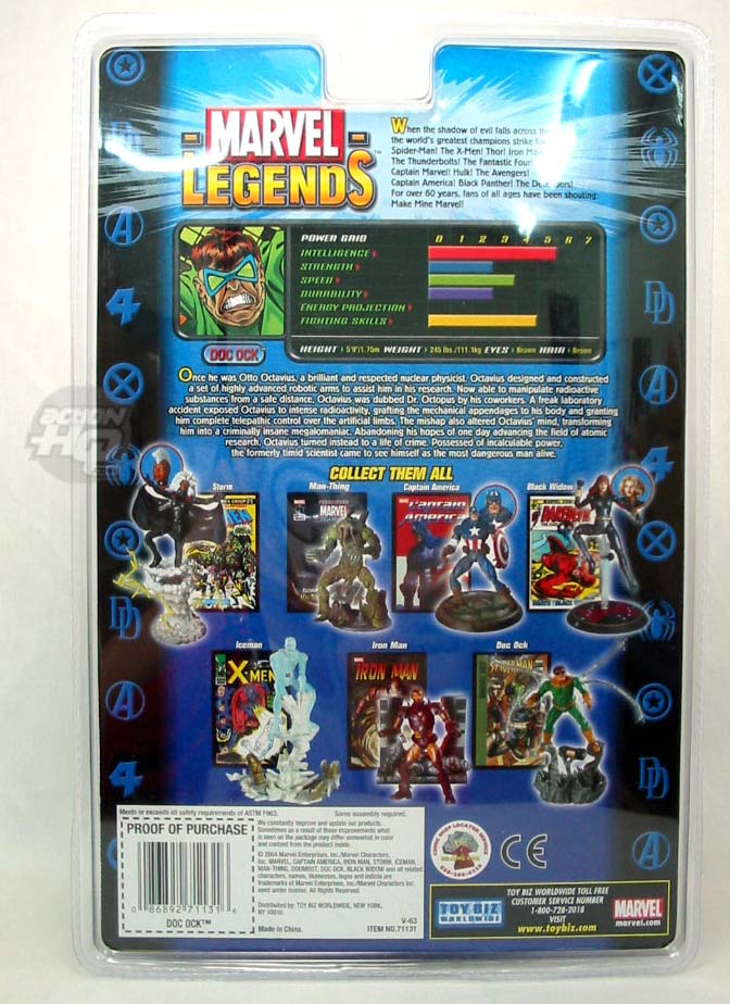 Carded Marvel Legends 8 Action Figures