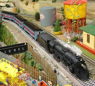 polar express train set