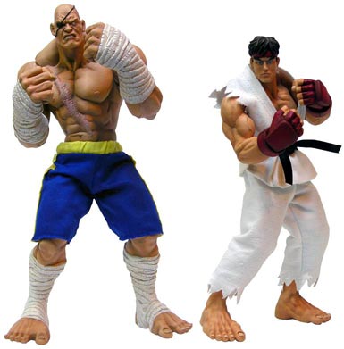 Street Fighter Roto Figures