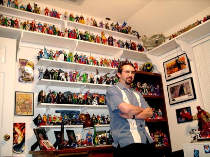 cason pilliod, action figure collector