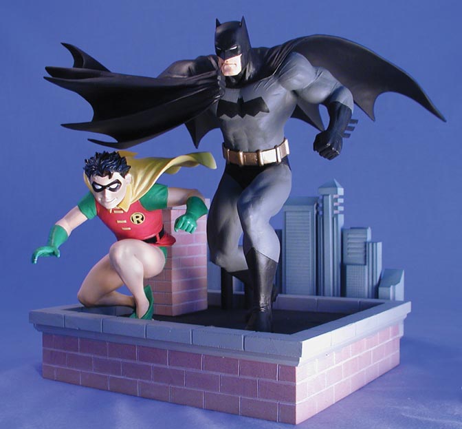 All Star Batman and Robin Statue