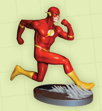 JLA COVER TO COVER STATUE: The Flash