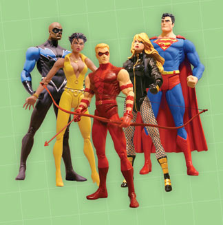 JUSTICE LEAGUE OF AMERICA SERIES 1 ACTION FIGURES