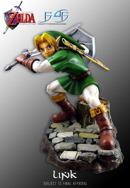 Legend of Zelda: Ocarina of Time Adult Link Statue