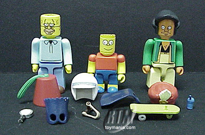 Simpsons Blocko Figures