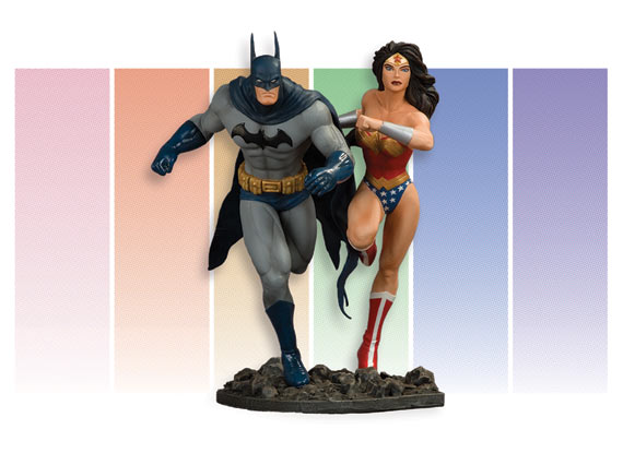 JLA BUILD-A-SCENE STATUE: PART 1