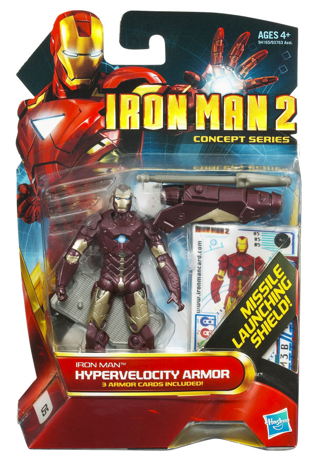 Hasbro marvel iron man 2 action figures