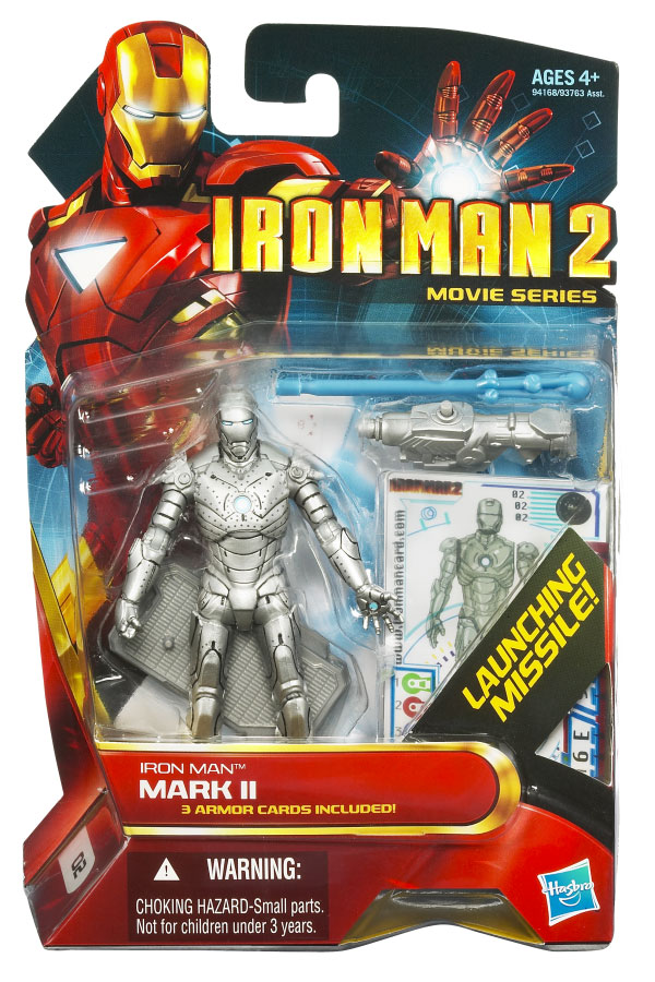 Hasbro marvel iron man 2 action figures