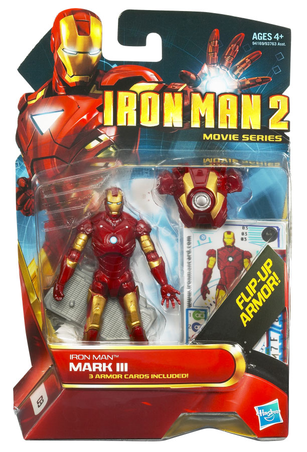 Hasbro marvel iron man 2 action figures