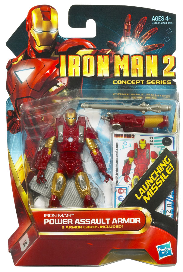 Hasbro marvel iron man 2 action figures