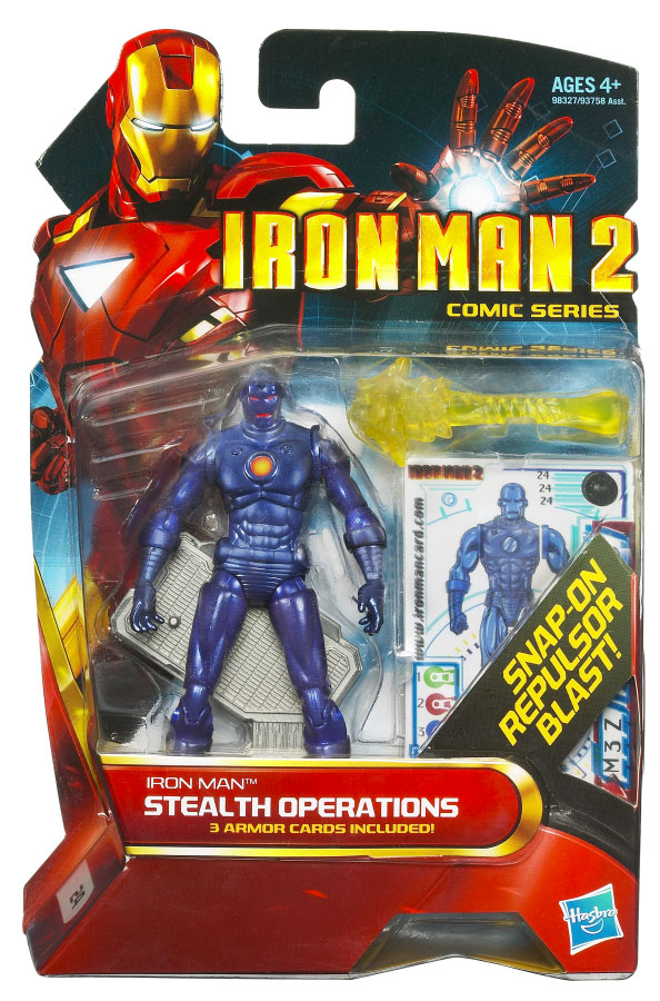 Hasbro marvel iron man 2 action figures