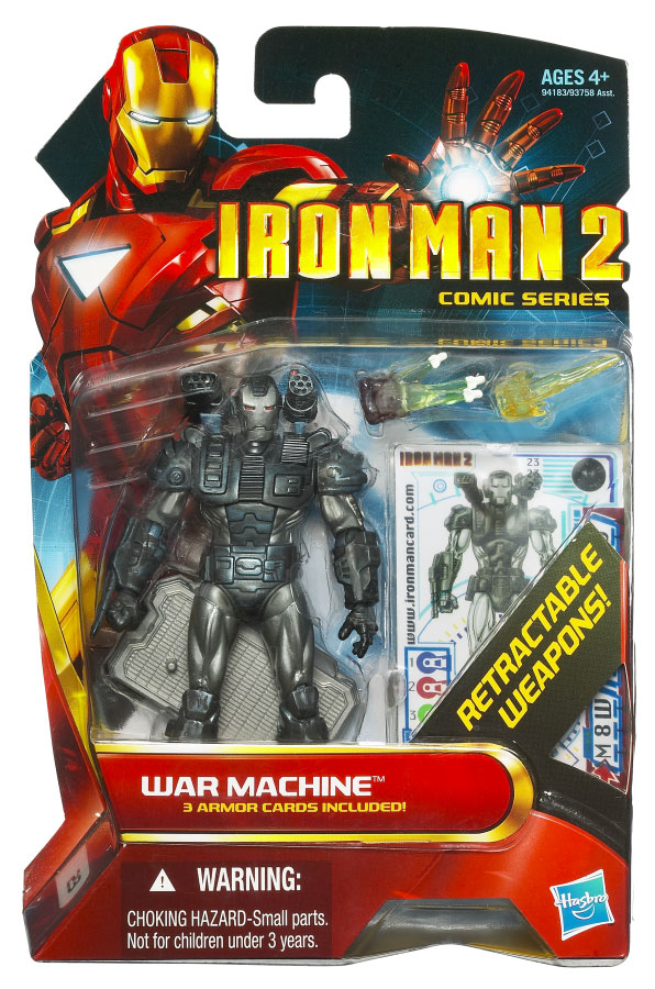 Hasbro marvel iron man 2 action figures