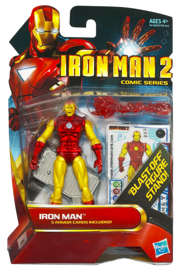 Hasbro marvel iron man 2 action figures