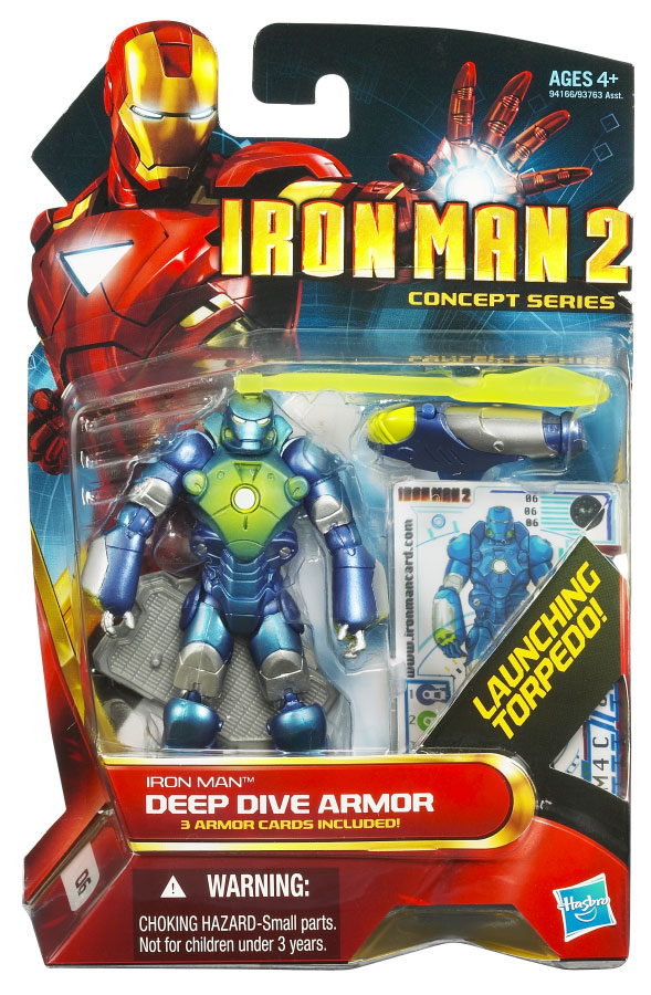 Hasbro marvel iron man 2 action figures