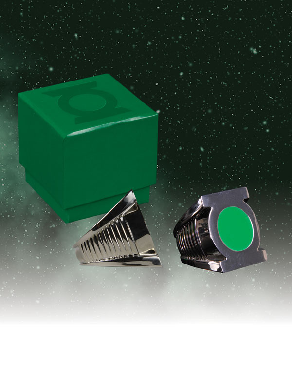 GREEN LANTERN HONOR GUARD RING PROP REPLICA