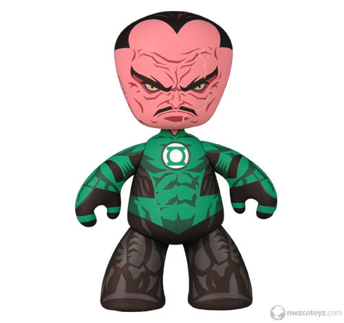 green lantern and sinestro mez-itz figures