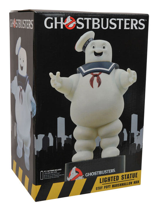 Light-Up Ghostbusters Statues