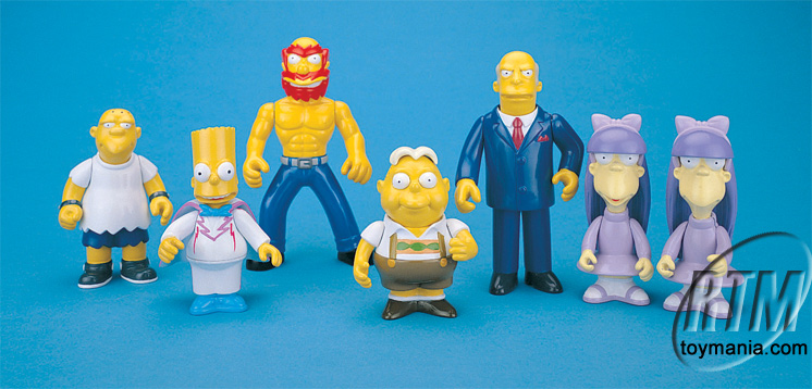 Series 8 Simpsons Action Figures 