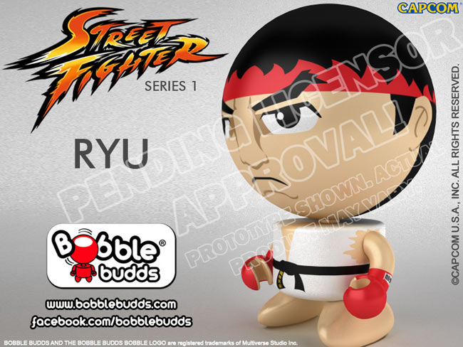 Street Fighter Bobble Budds