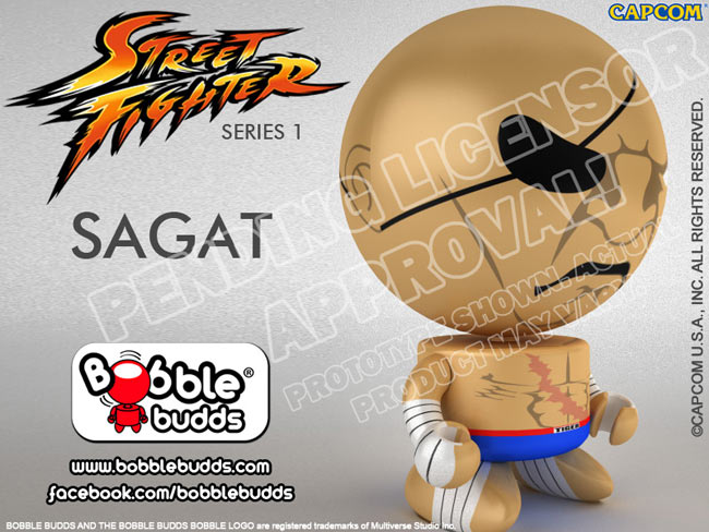 Street Fighter Bobble Budds