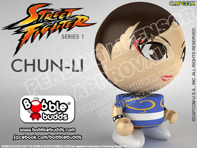 Street Fighter Bobble Budds