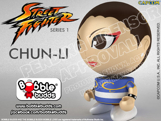 Street Fighter Bobble Budds