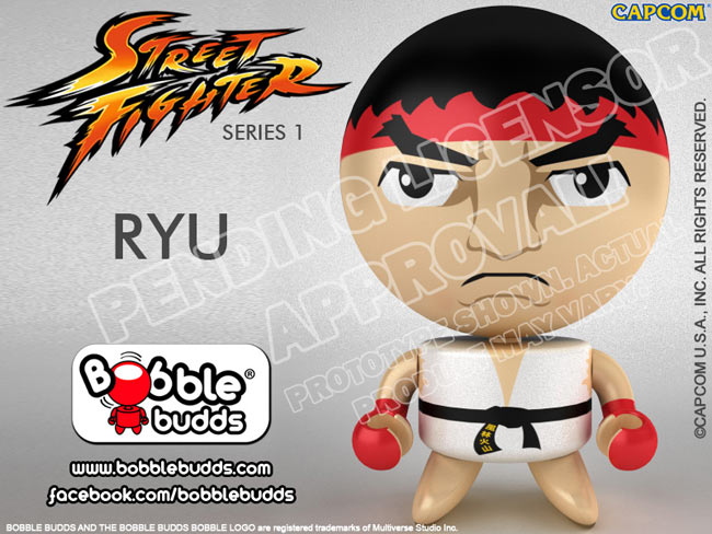 Street Fighter Bobble Budds