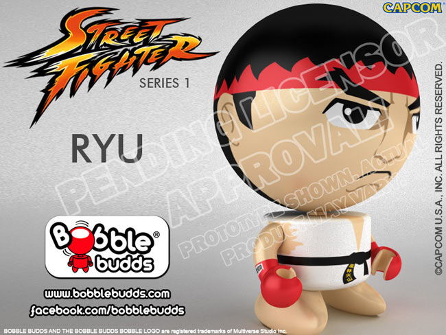 Street Fighter Bobble Budds