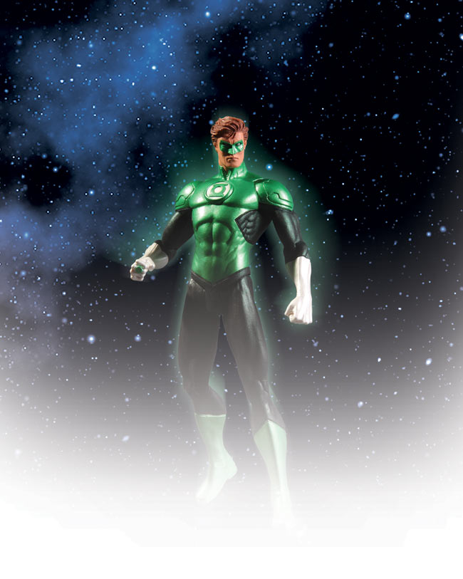  GREEN LANTERN AND AQUAMAN ACTION FIGURES