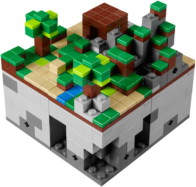 LEGO Minecraft Micro World Set