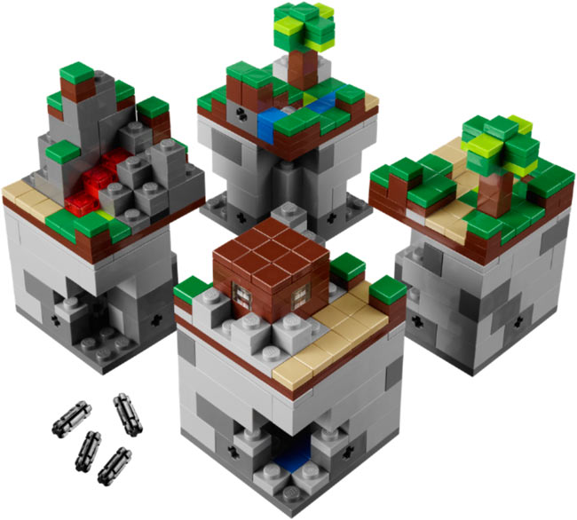 LEGO Minecraft Micro World Set