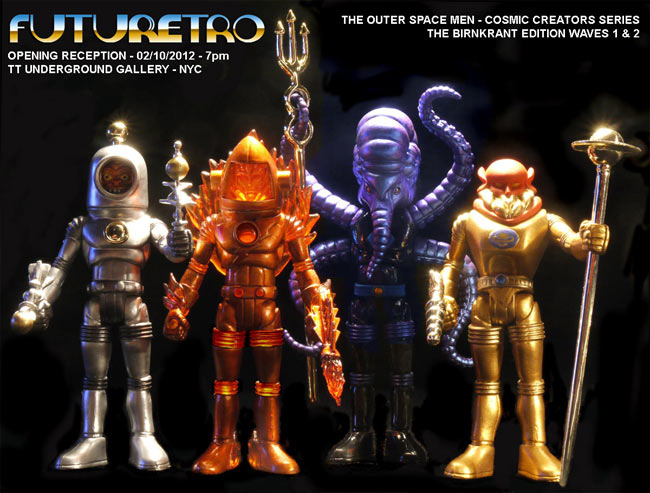 Futuretro Exclusive Outer Space Men Print