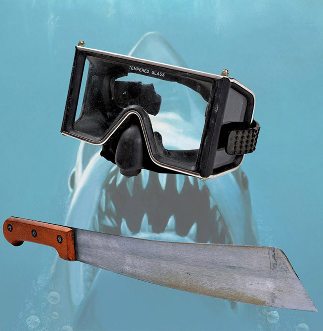 jaws movie props