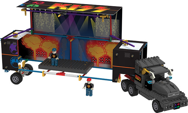 K'NEX KISS Buildable Figures Series 1 - 4 Band Member Construction Set