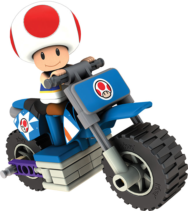 mario kart toys from k'nex