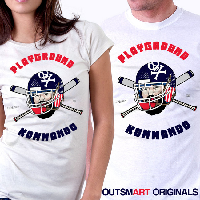  Playground Kommando T-Shirt Release